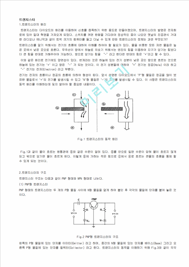[공학,기술] 반도체 공학 - 트랜지스터, MOSFET에 관해   (1 )